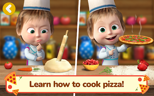 Masha and the Bear Pizza Maker