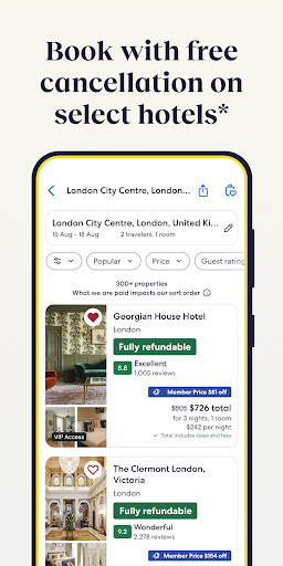Expedia: Hotels, Flights, Cars