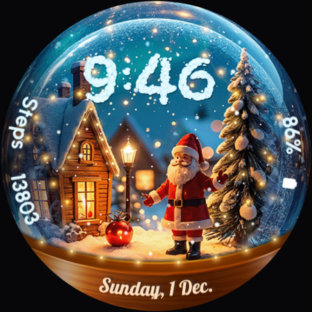 ReS56 - Christmas Snow Globe