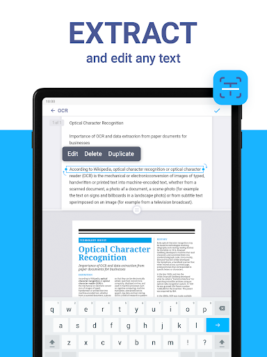 iScanner - PDF Scanner App
