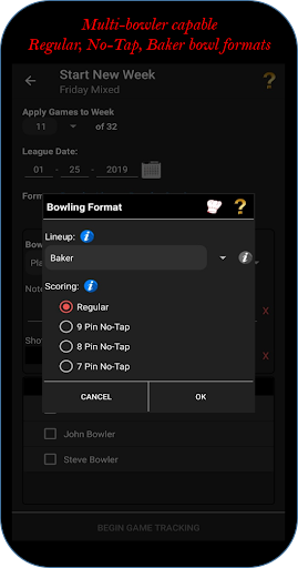 Premier Bowl Scorekeeper