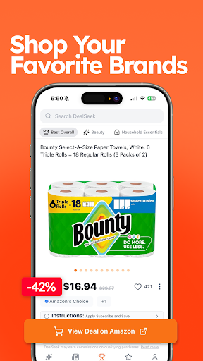 DealSeek: Coupons & Discounts
