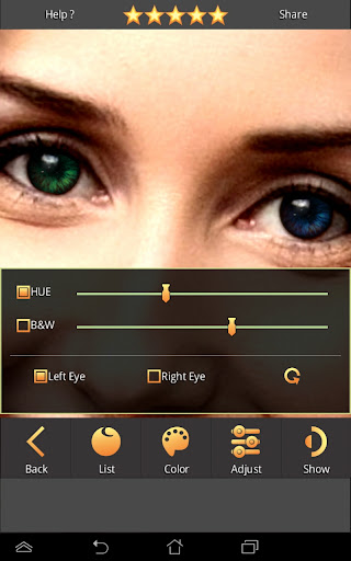 FoxEyes - Change Eye Color