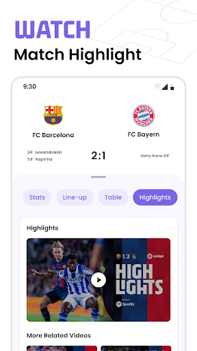 Soccer Live Scores: SnapGoal
