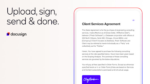 Docusign - Upload & Sign Docs