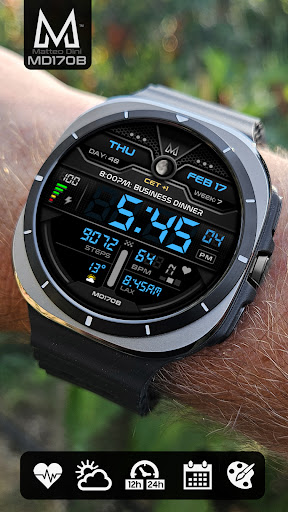 MD170B Digital watch face