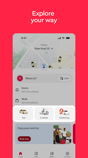 Freenow by Lyft - taxi & more