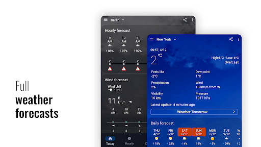 Sense Flip Clock & Weather