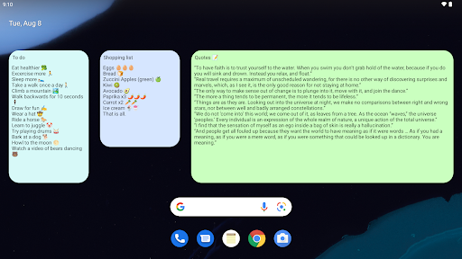 Notepad - simple notes