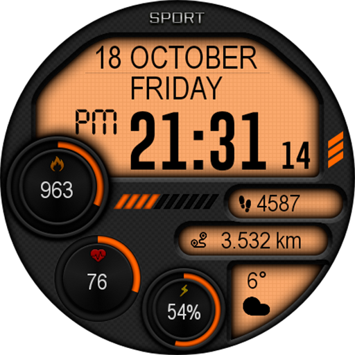 Digital Iwasa Watch Face