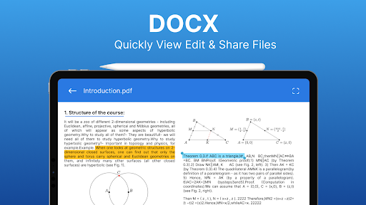 Office App-Edit Word, PDF file