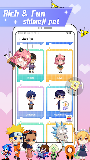 Anime Shimeji Screen Pets