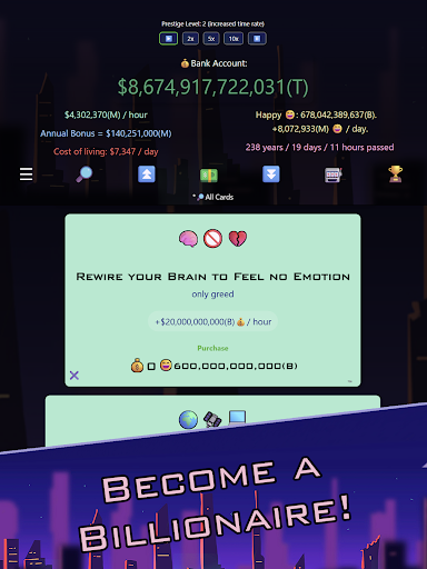 Idle Trillionaire: Money Game
