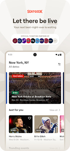 SeatGeek – Tickets to Events