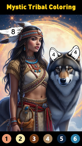 Tribal Art Coloring Book