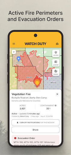 Watch Duty: Wildfire & Floods