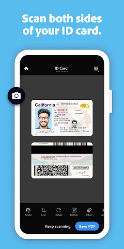 Adobe Scan AI PDF Scanner, OCR