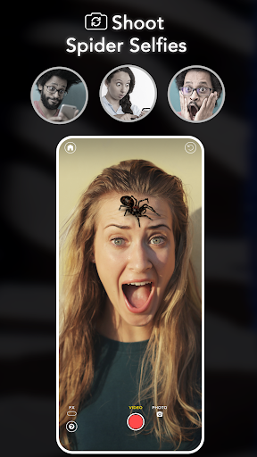 ARSpiders.com: Spider on Face