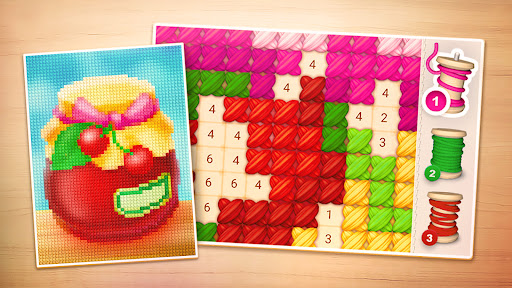 Magic Cross Stitch: Pixel Art