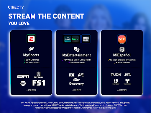 DIRECTV: TV & Movie Streaming