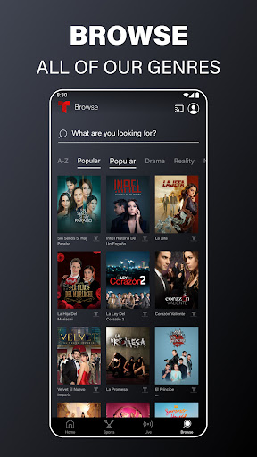 Telemundo: Series y TV en vivo