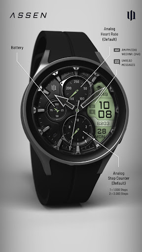 S4U Assen - Hybrid watch face