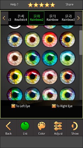 FoxEyes - Change Eye Color