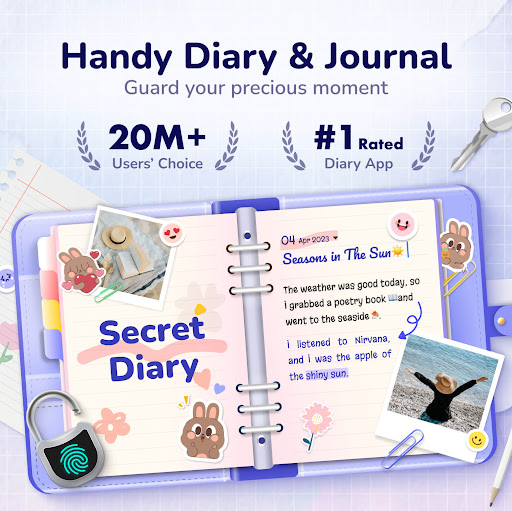 Diary with Lock: Diary Journal