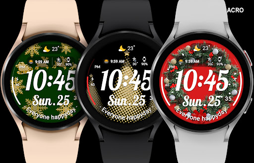 ACRO Happy Christmas Watchface