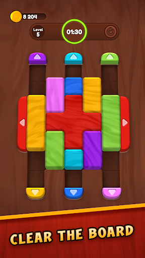 Wood Color Jam - Block Puzzle