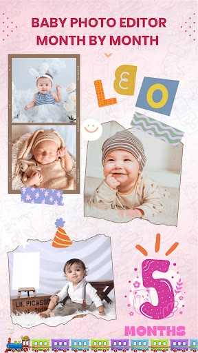 Baby Month Photo Editor Frame