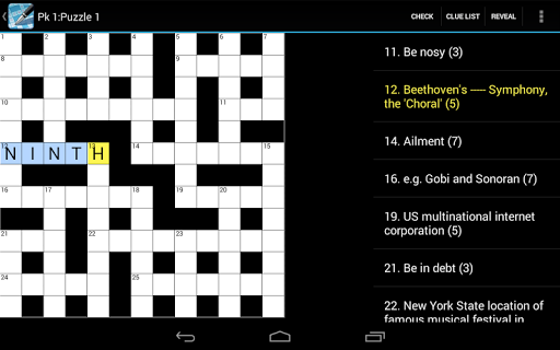 Crossword