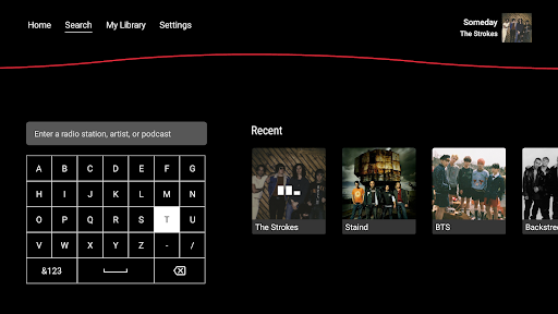 iHeartRadio for Google TV