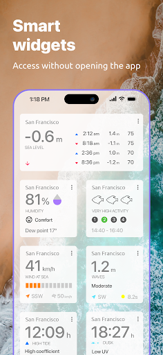 Nautide: Tides, Wind, Waves +