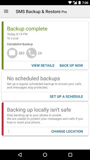 SMS Backup & Restore Pro