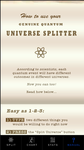 Universe Splitter
