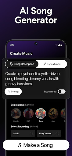 MyTunes : AI Music Generator