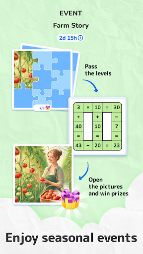Math Crossword — Number puzzle