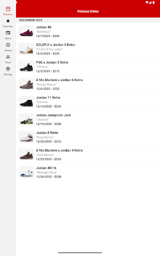 J23 - Jordan Release Dates