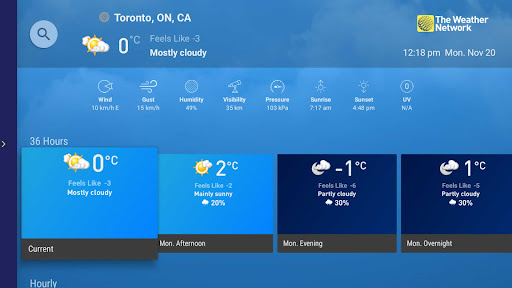 The Weather Network TV App