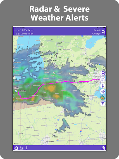 Drive Weather With Live Radar