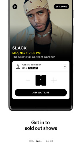 DICE: Live Shows