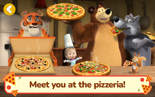 Masha and the Bear Pizza Maker