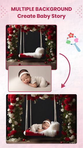 Baby Month Photo Editor Frame