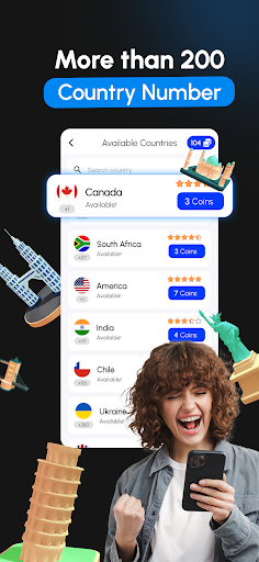 GetCode - Virtual Number SMS