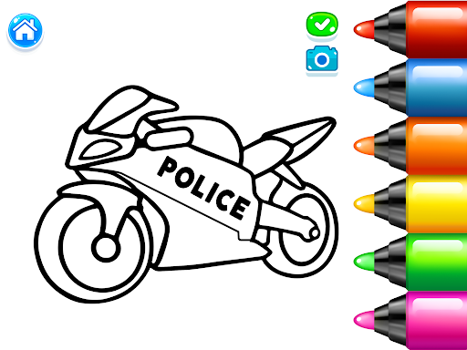 Kids Coloring Pages For Boys