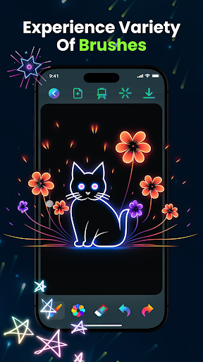 Magic Doodle: Glow Art Drawing