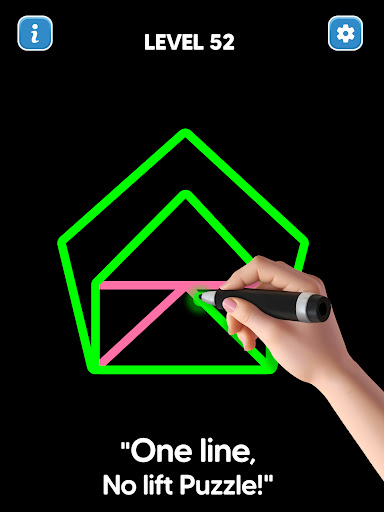Line Drawing: No Lift Puzzle