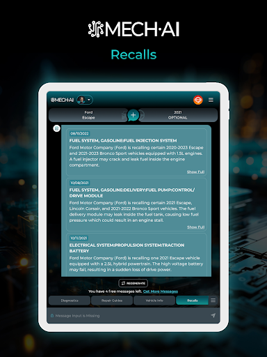 MECH AI: Diagnostic & Repair