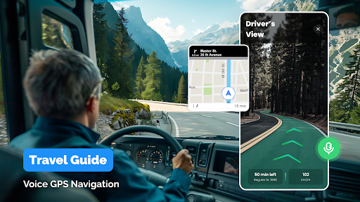 GPS, Maps Driving Directions